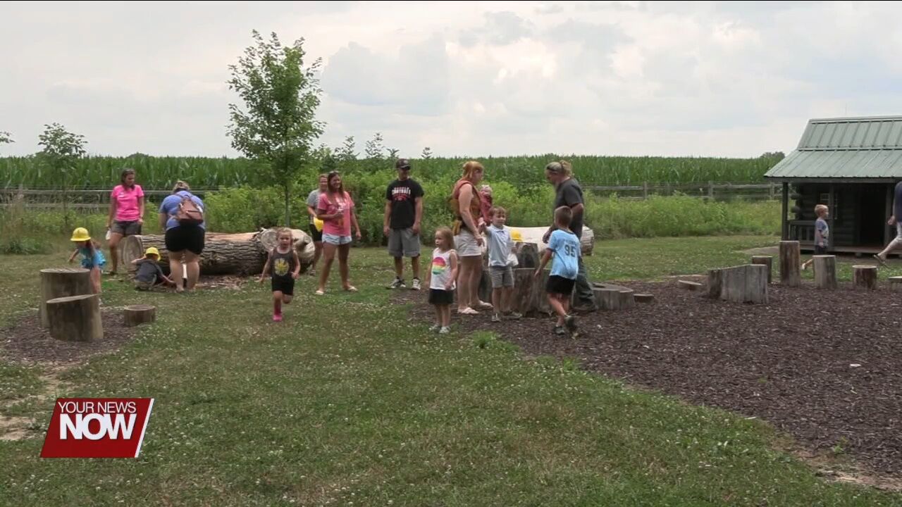 Children explore nature and their imaginations at JAMPD "Fairy House" building program